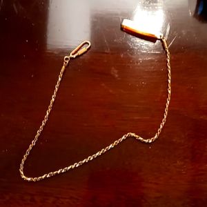 Nice watch pocket watch chain Seiko brand. Can be used as a regular chain